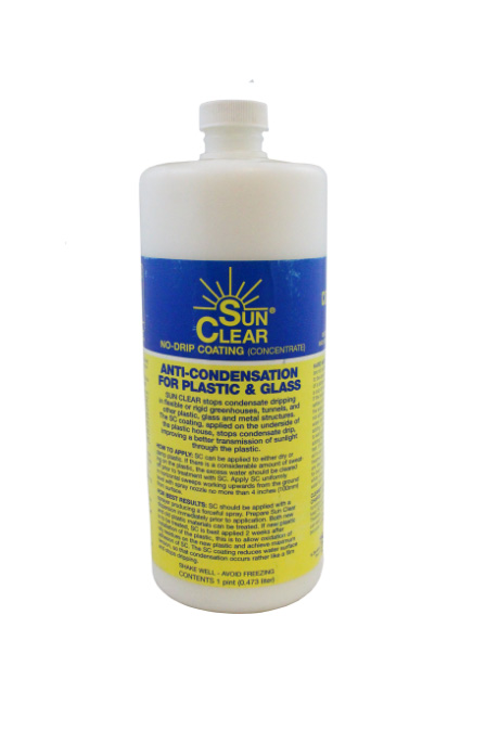 Sun Clear 1 Quart Bottle - 12 per case - Anti-Condensate